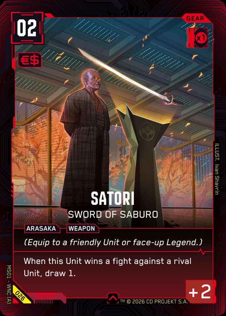 Satori — Sword of Saburoのカード画像