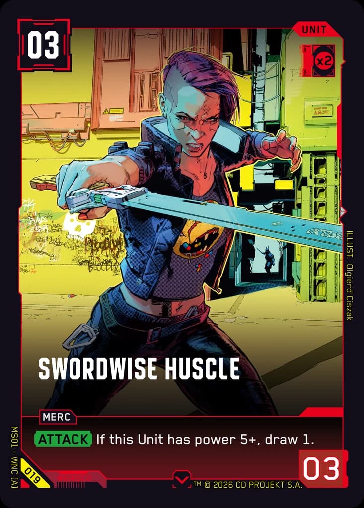 Swordwise Huscleのカード画像