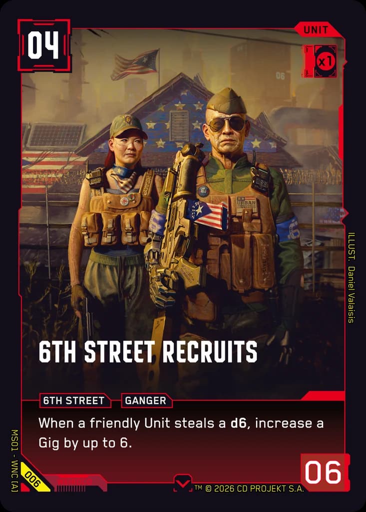 6th Street Recruitsのカード画像