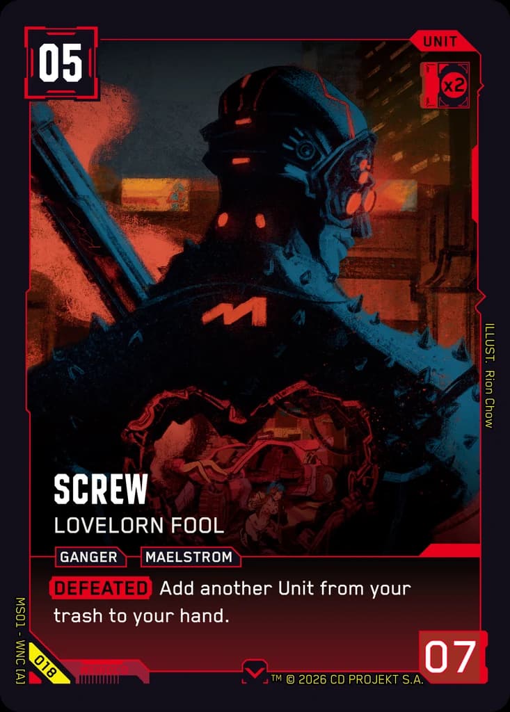 Screw — Lovelorn Foolのカード画像