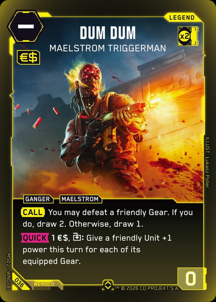 Dum Dum — Maelstrom Triggermanのカード画像