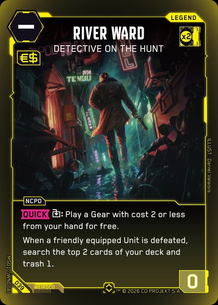 River Ward — Detective on the Huntのカード画像