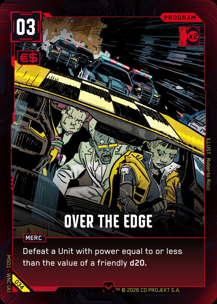 Over the Edgeのカード画像