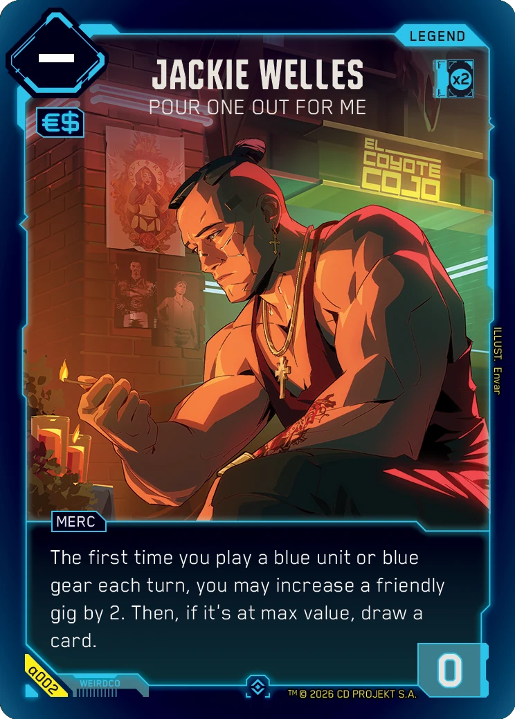 Jackie Welles card art
