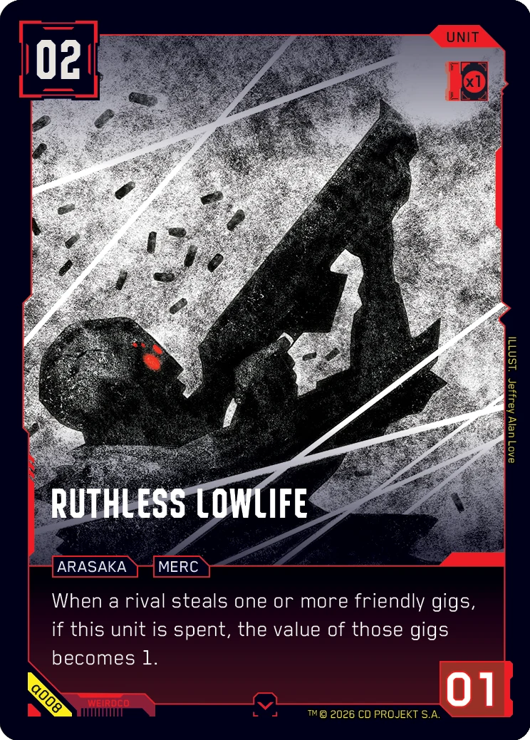 Ruthless Lowlife card art