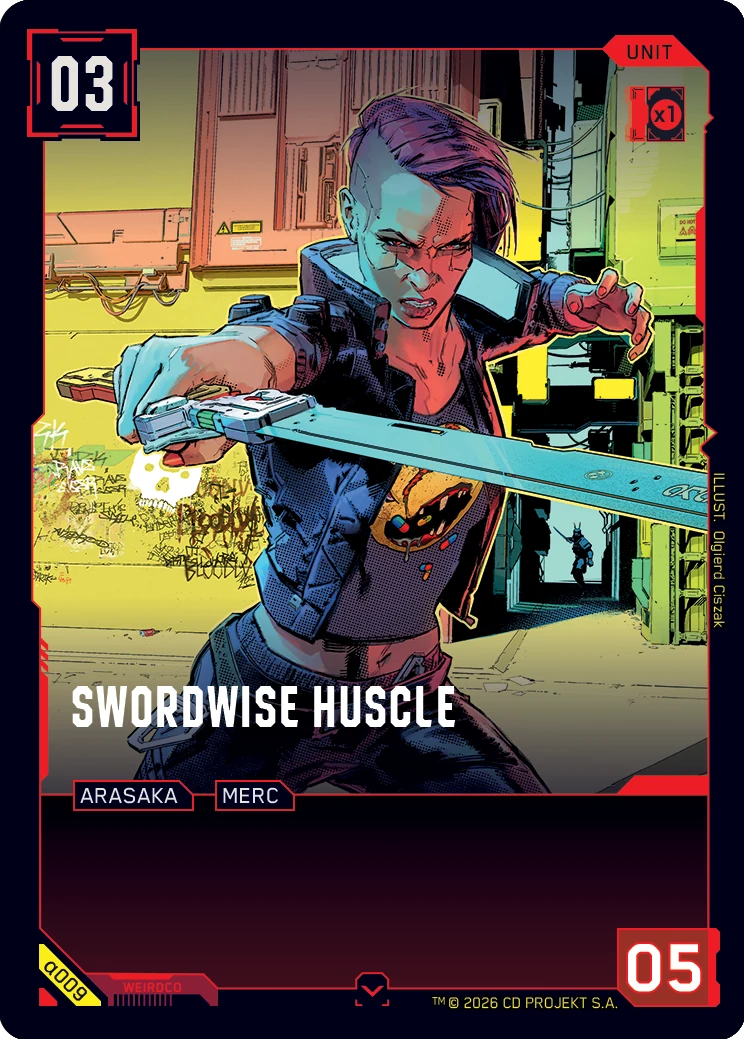 Swordwise Huscle card art