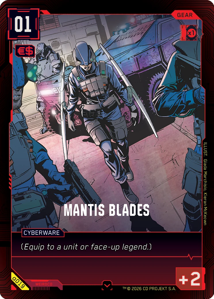 Mantis Blades card art
