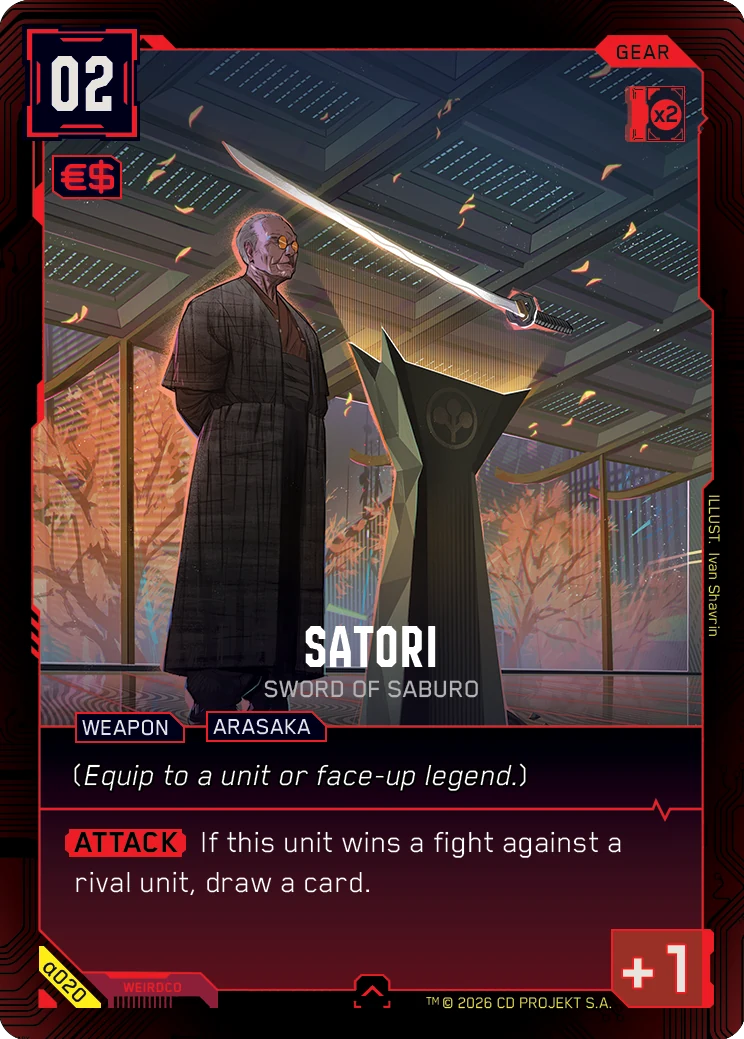 Satori card art
