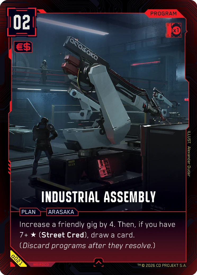 Industrial Assembly card art