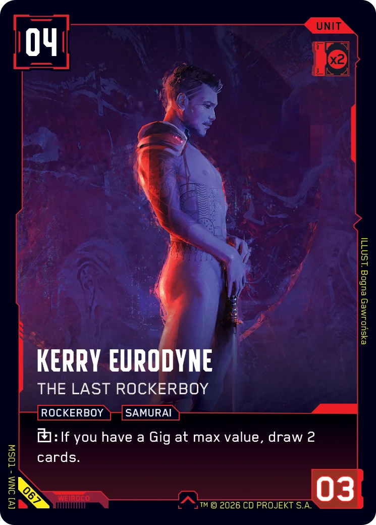 Kerry Eurodyne card art
