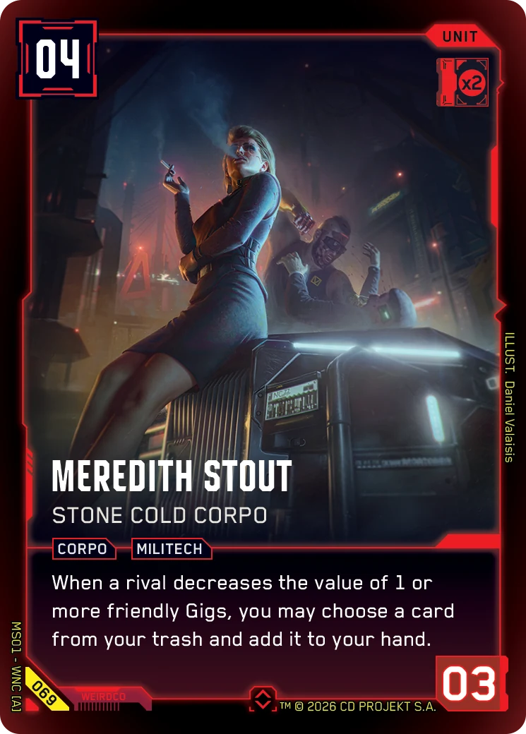 Meredith Stout card art